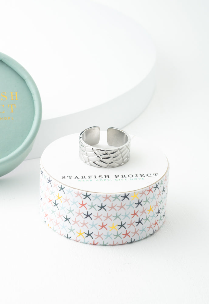 Restore Hope Silver Ring