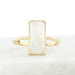 Moonlit Grace Ring in Gold & Moonstone