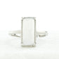 Moonlit Grace Ring in Silver & Moonstone