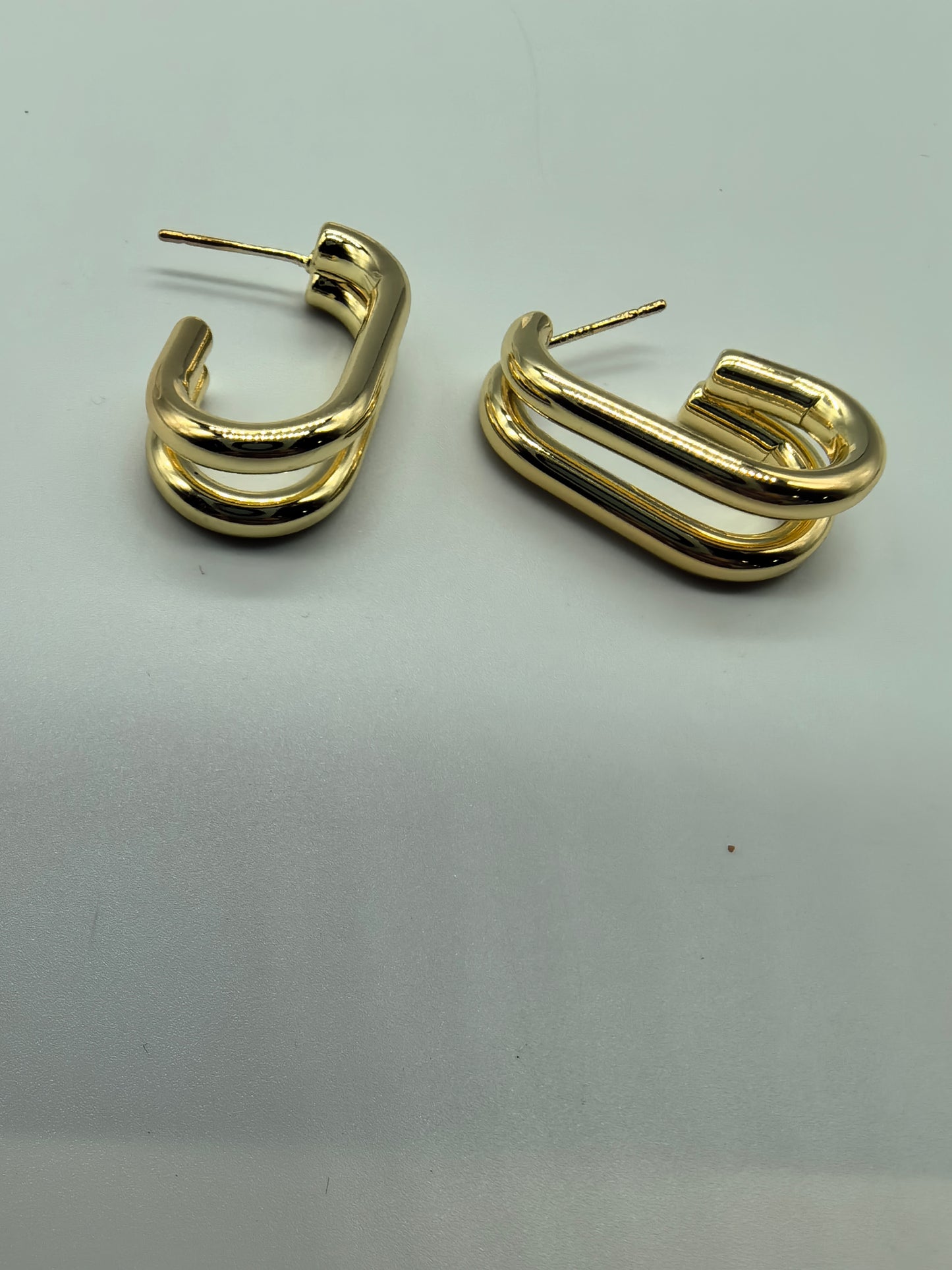 Split hoop earrings