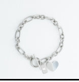 Kelleys Island map bracelet 001-S