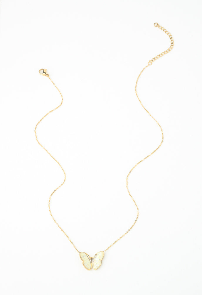 Butterfly necklaces