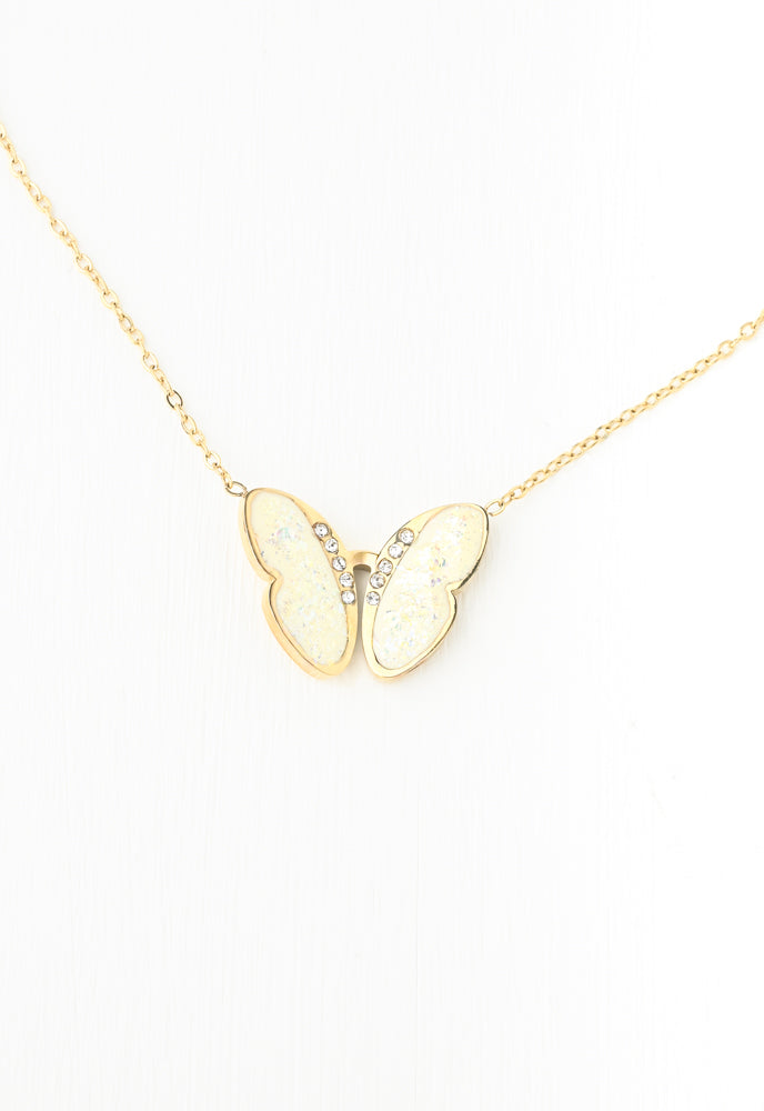 Butterfly necklaces