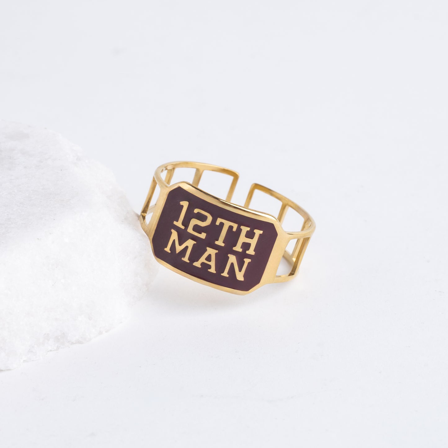 12th Man Scarf Ring