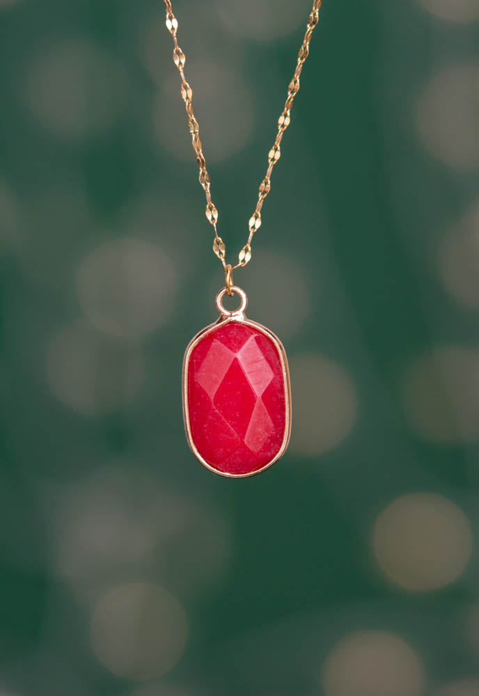 Berry and Bright Necklace