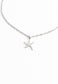 Community Silver Starfish Pendant Necklace Set