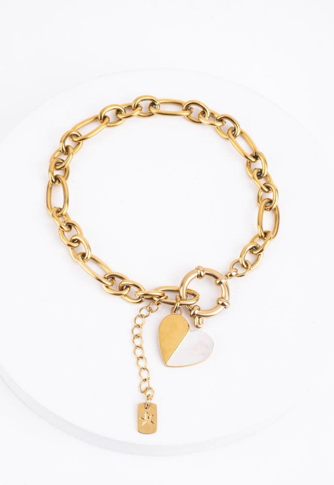 Custom Heart Bracelet for Thistle Farms
