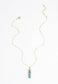 Pillar Necklace in Turquoise