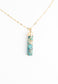 Pillar Necklace in Turquoise