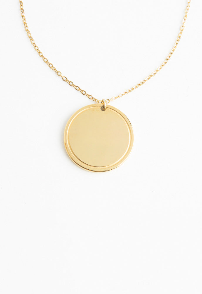 Good Plans Circle Pendant