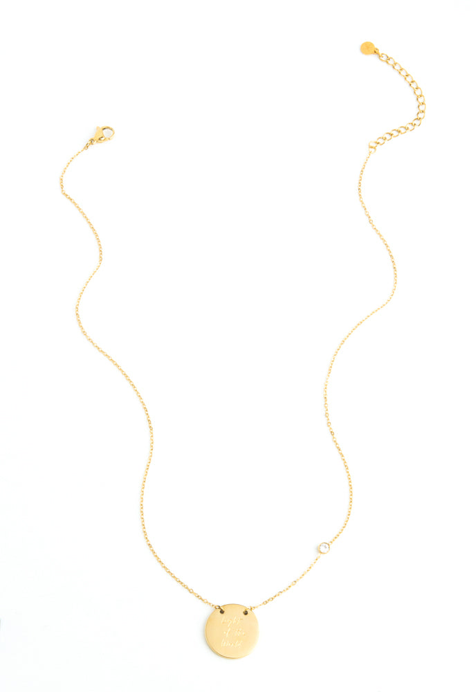 Light of the World Pedant Necklace