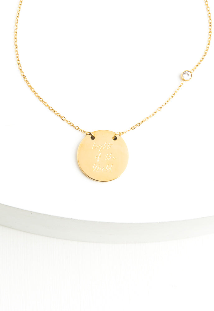 Light of the World Pedant Necklace