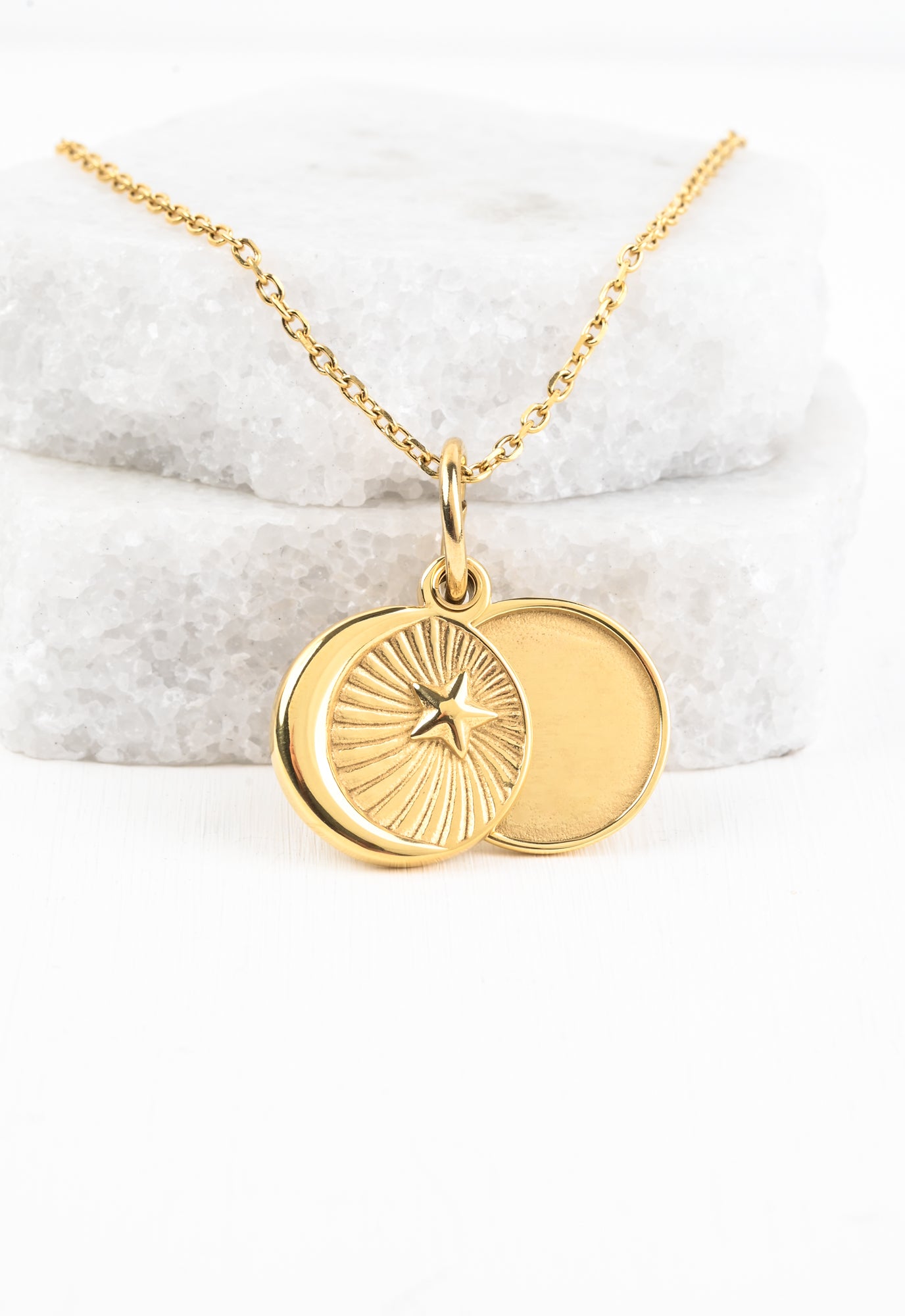Gold Celestial Locket