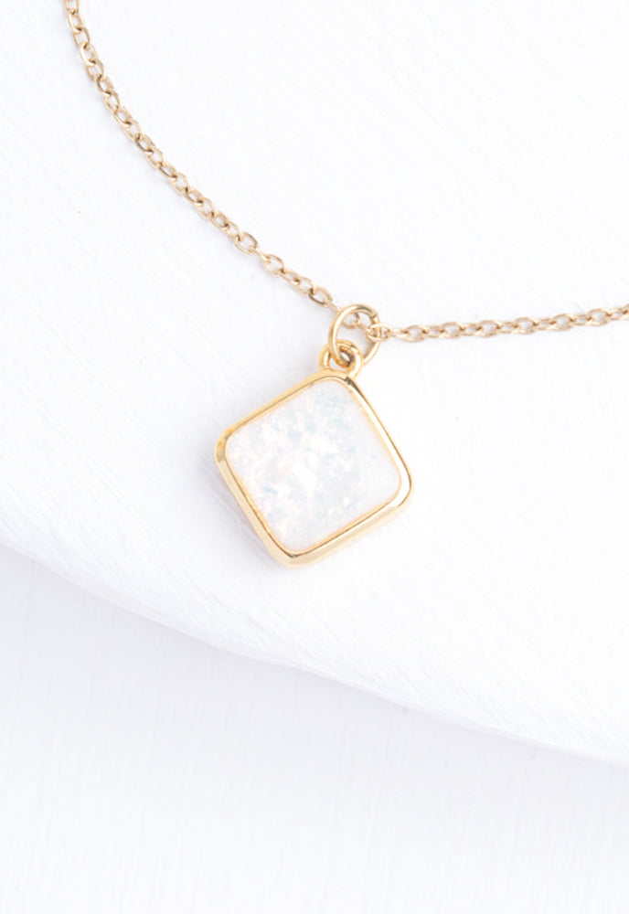 Clare Opal Necklace