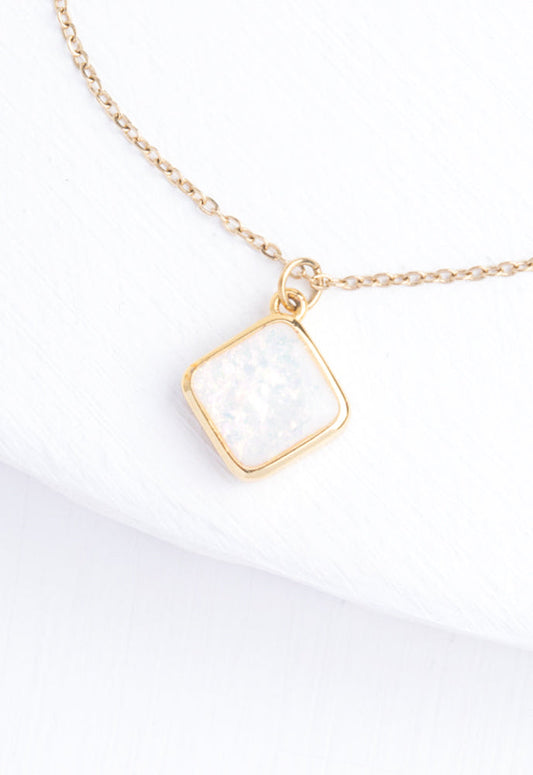 Clare Opal Necklace