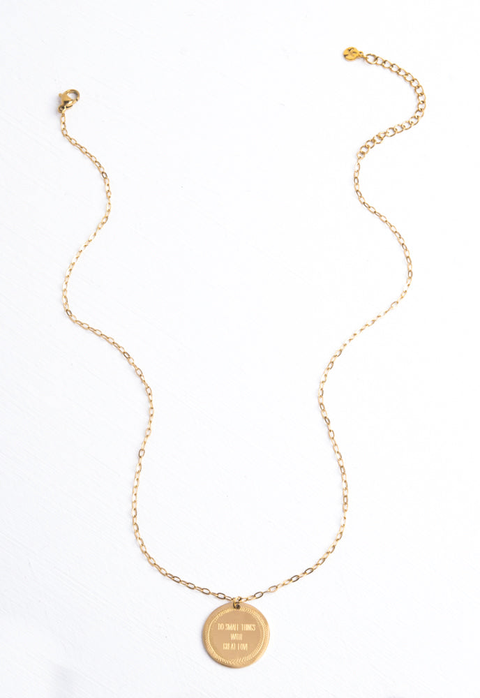 With Great Love Necklace