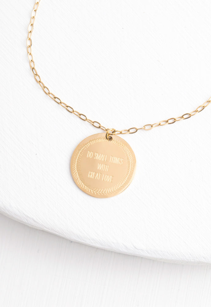 With Great Love Necklace