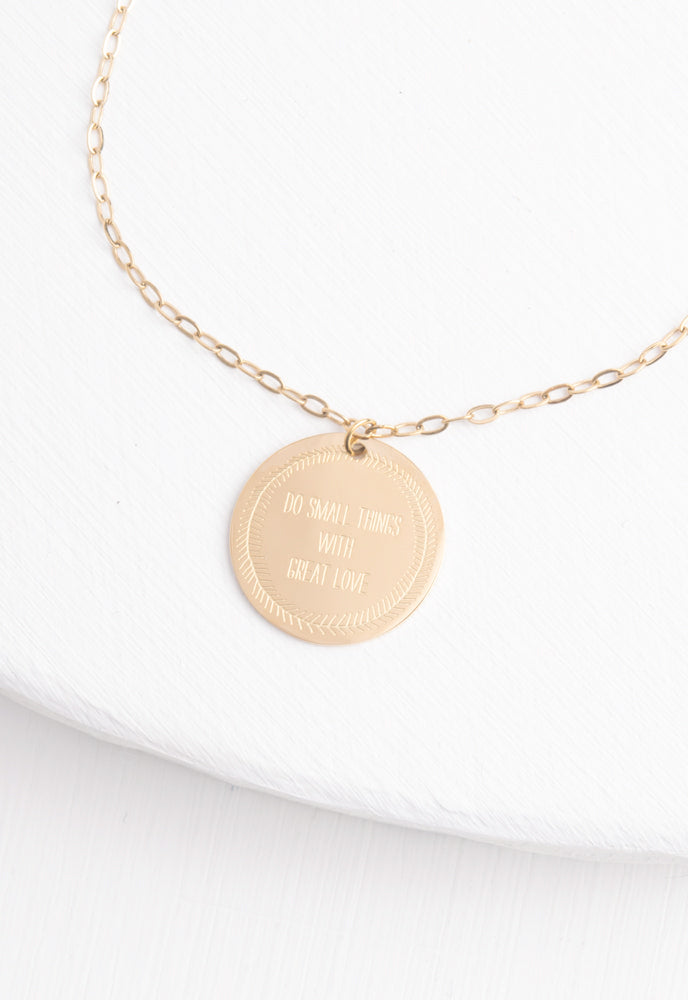 With Great Love Necklace