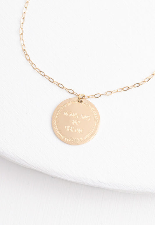 With Great Love Necklace