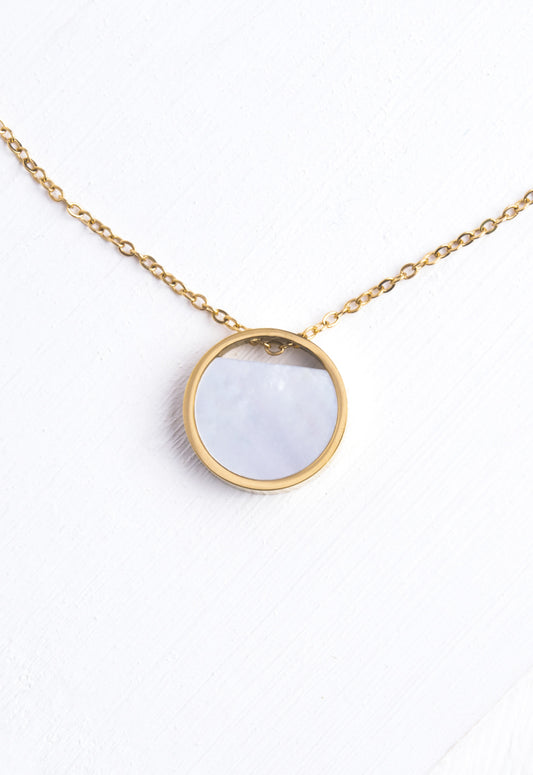 Iris Mother-of-Pearl Necklace