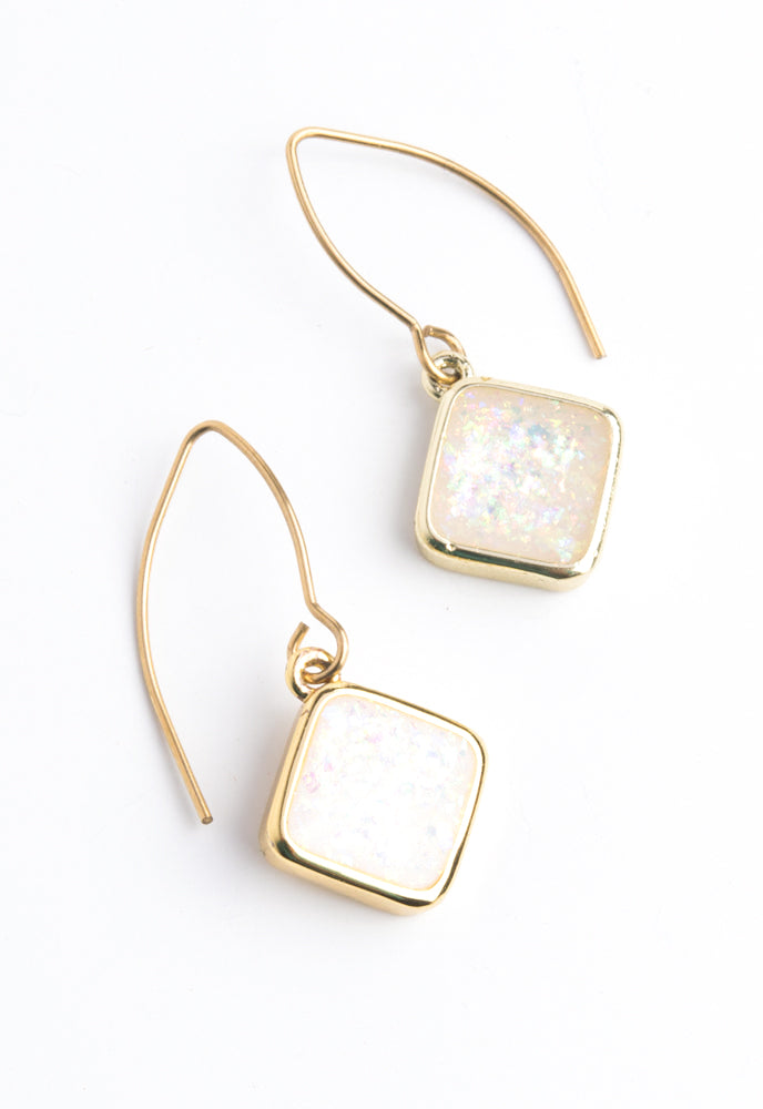 Clare Opal Earrings