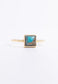 Jayne Turquoise Square Ring