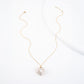 Enamel Locket Pendant Necklace-A