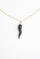 Horn Necklace on Cable Chain