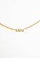 TEXAS Necklace on Curb Chain