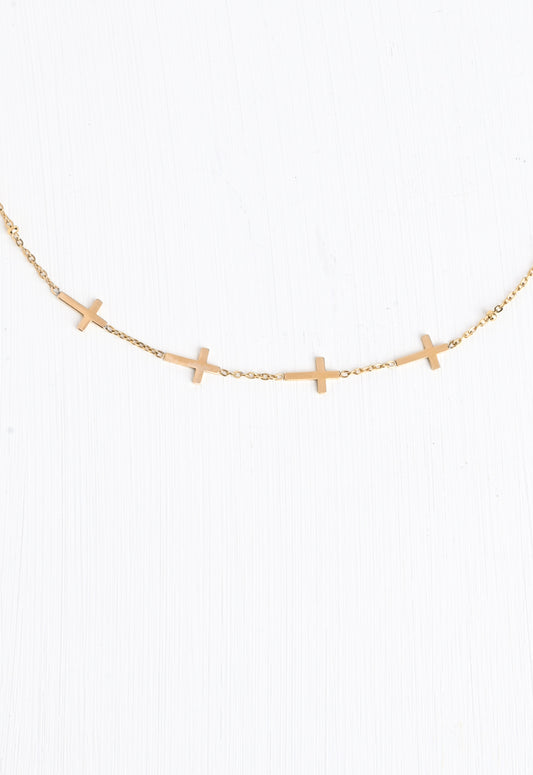 Forever Faithful Cross Necklace