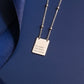 Act Justly Necklace in Sterling Silver