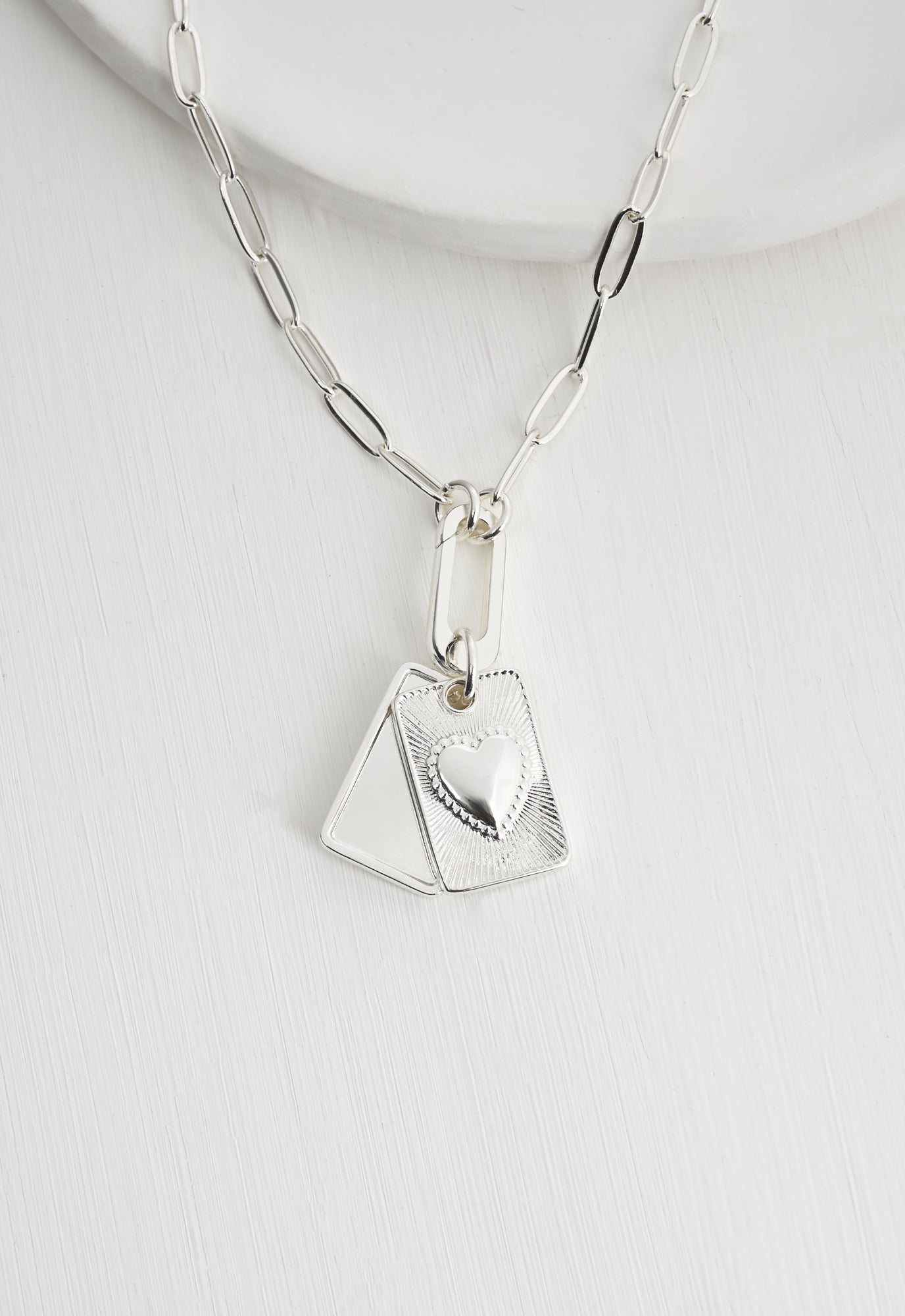 Heart Keeper Locket  -Silver