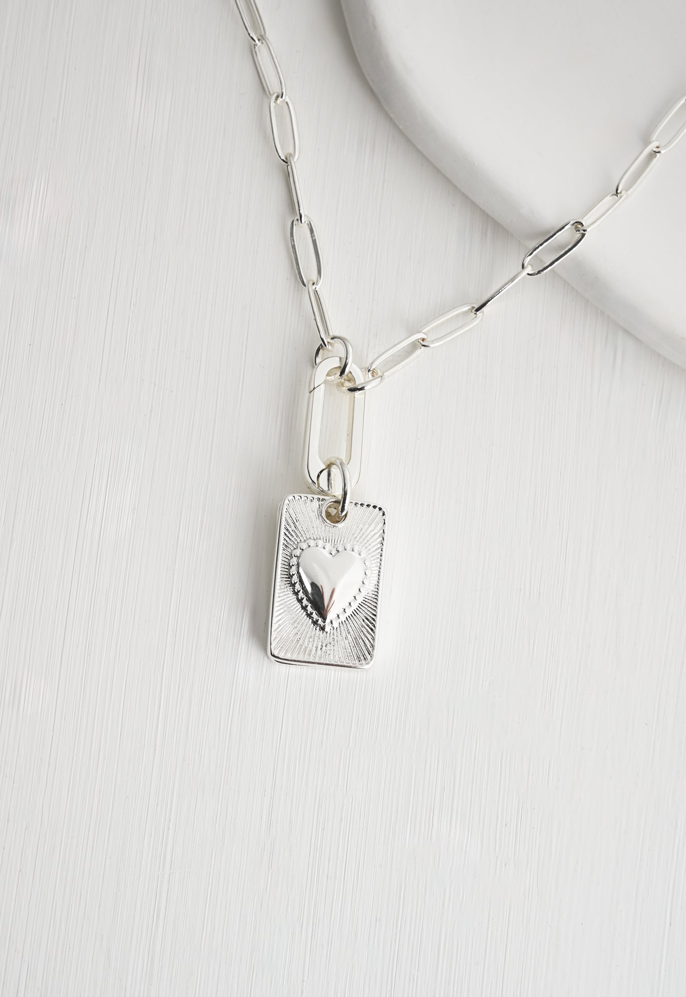 Heart Keeper Locket  -Silver