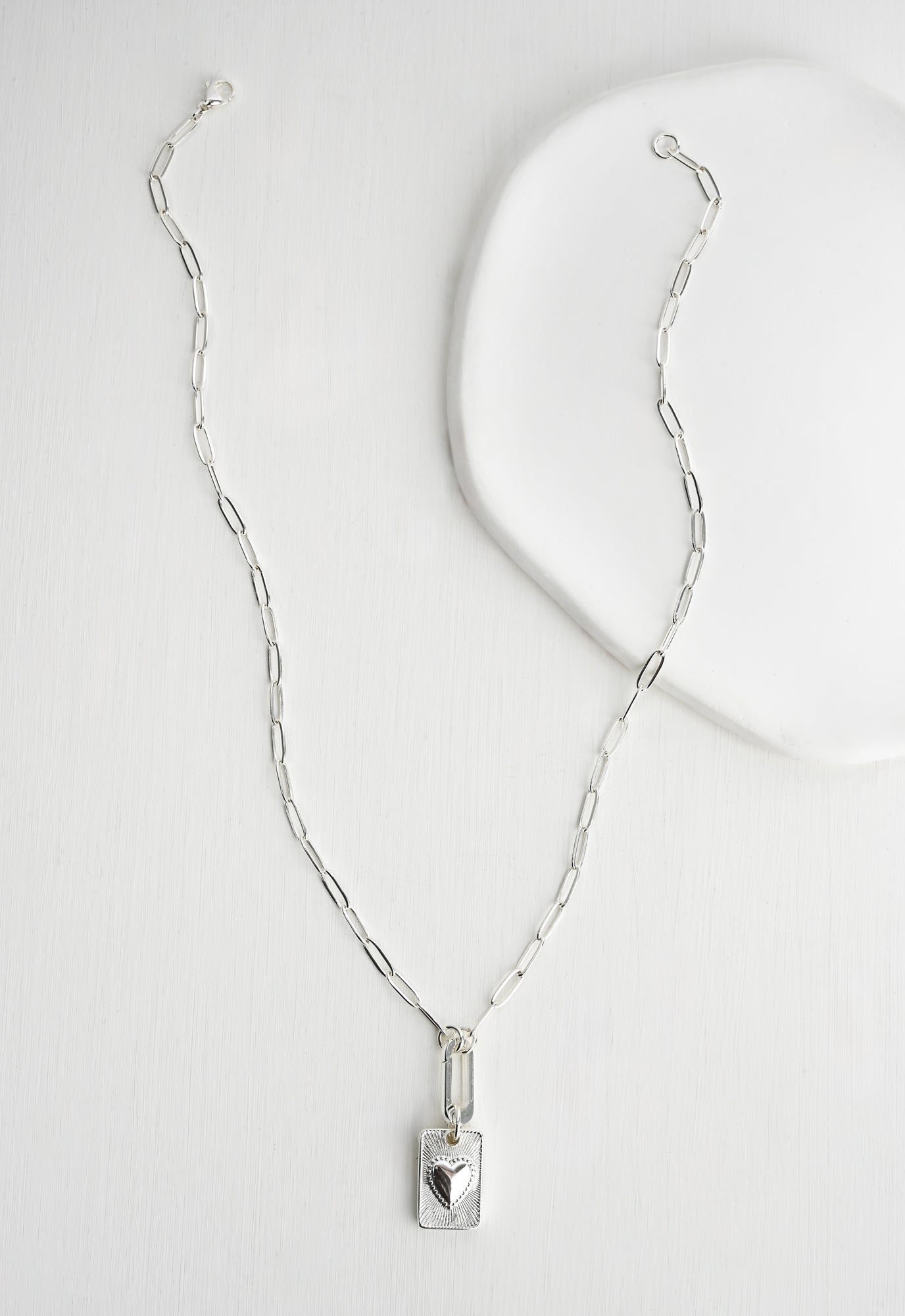 Heart Keeper Locket  -Silver