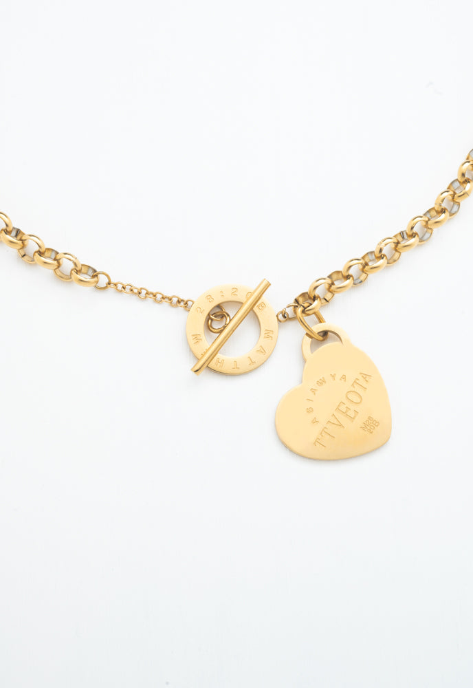 Heart-shaped pendant Necklace