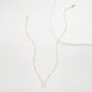 Act Justly Necklace in Sterling Silver