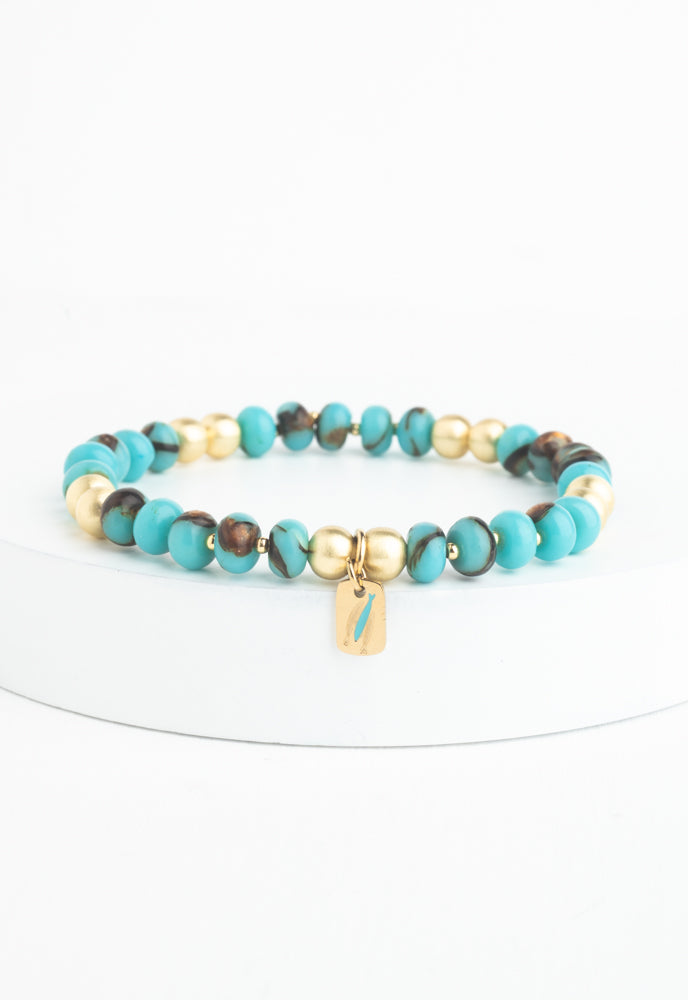TCH-5&2-JL-BR-GD-0-00 5 & 2 Gold Bracelet