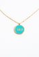 TCH-H52-JL-NL-GD-0-00 Hebrew 5 & 2 Gold Necklace