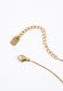 TCH-H52-JL-NL-GD-0-00 Hebrew 5 & 2 Gold Necklace