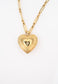 Beaming Heart Pendant Necklace