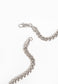 Men’s Cross Pendant on Cuban Curb Chain-silver