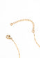 Natural Beauty Agate and Gold Necklace