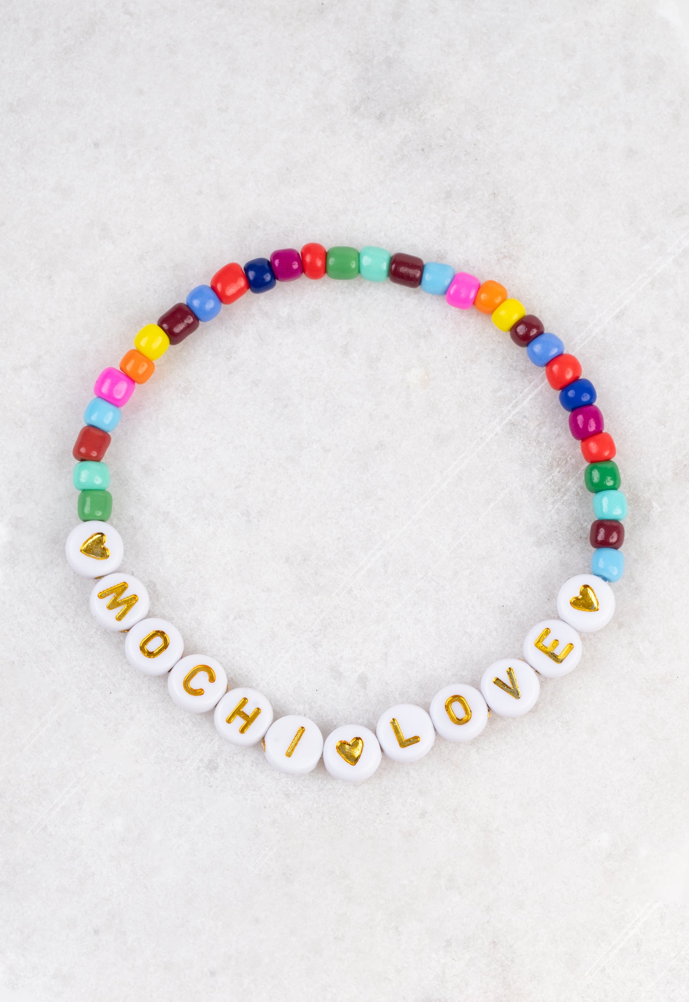 Rainbow bracelets