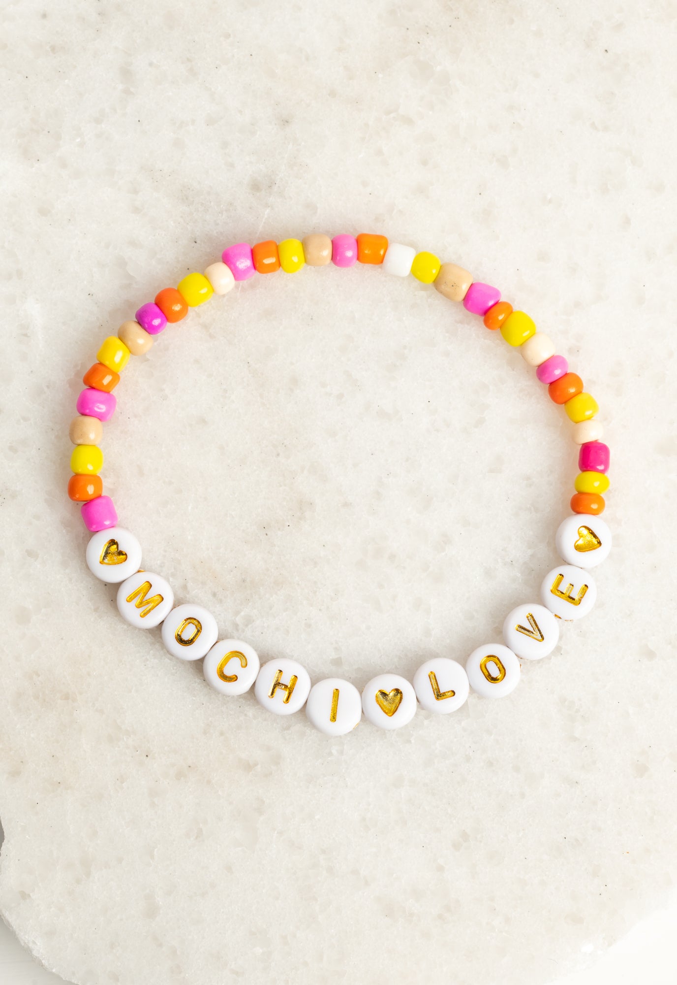Rainbow bracelets