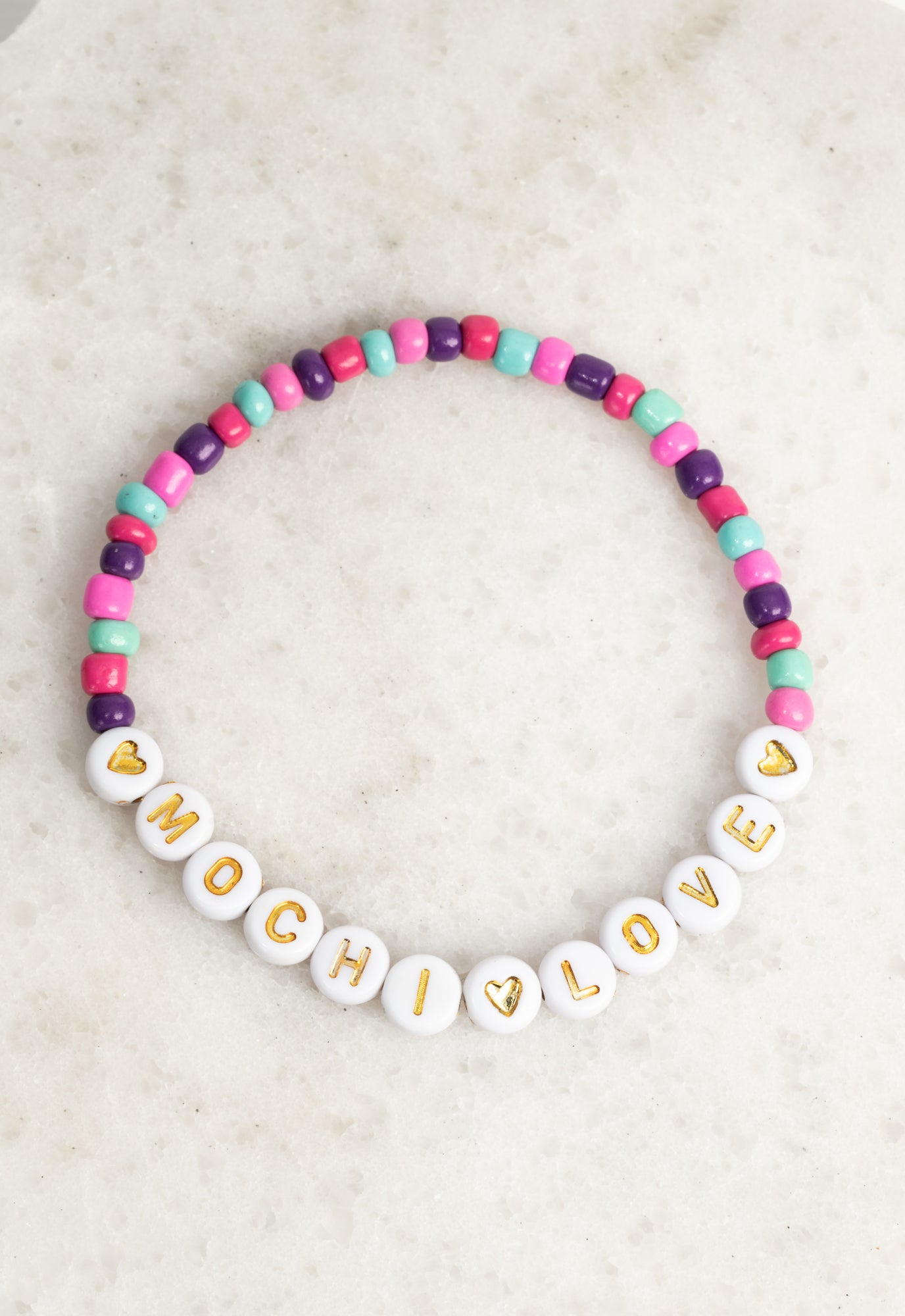 Rainbow bracelets
