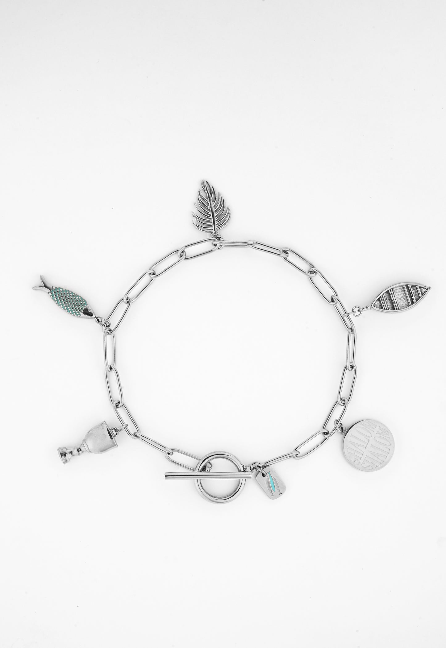 Chosen S5 Charm Bracelet- Silver