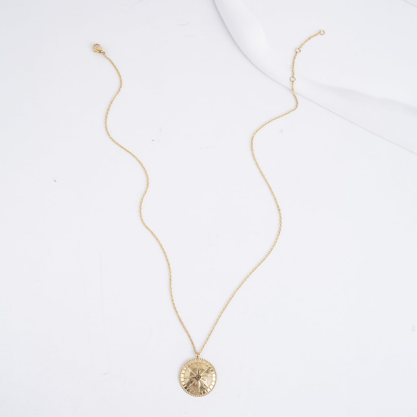 Compass Pendant Necklace