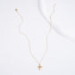Rope Cross Pendant Necklace