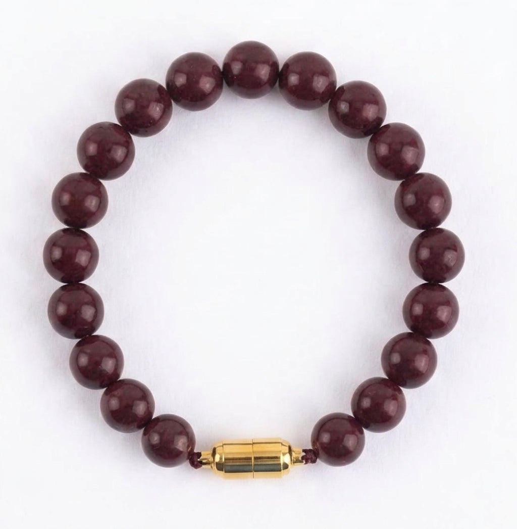Maroon magnetic Bracelet