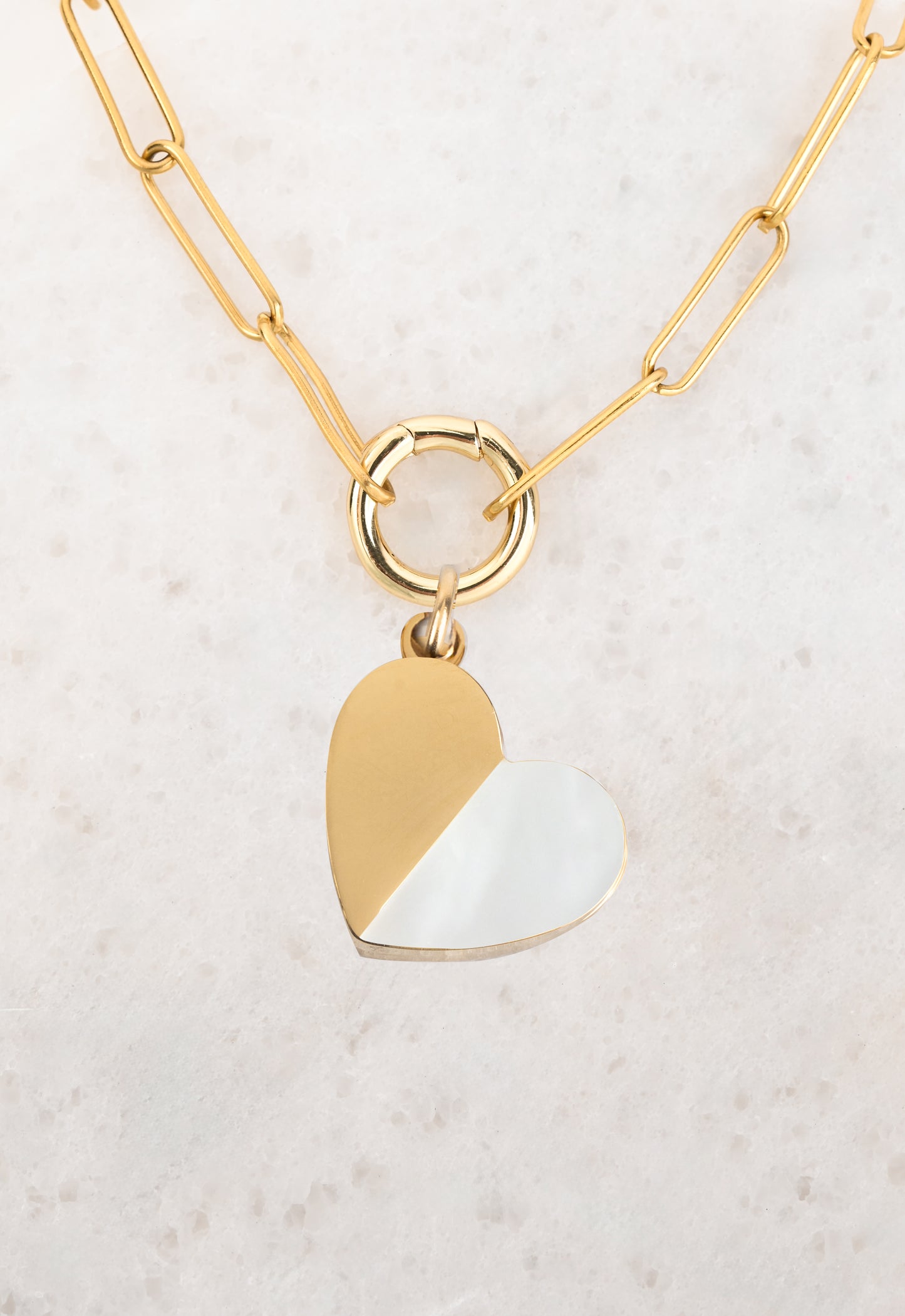 TCH-YRM-JL-NL-GD-0-00 You Are Mine Necklace Gold